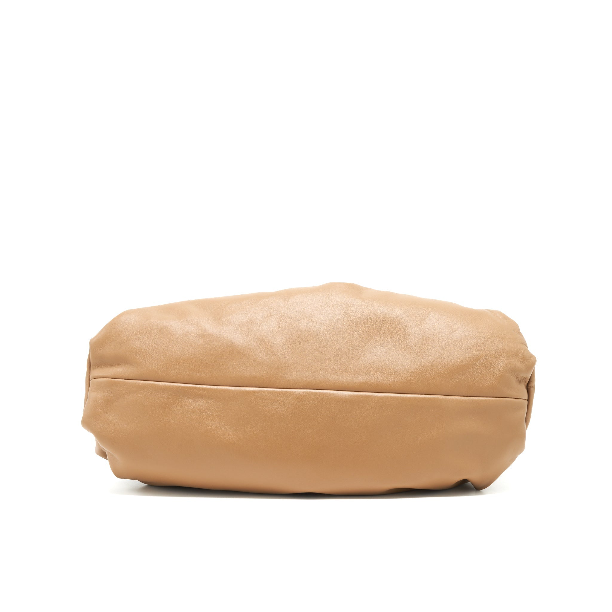 BOTTEGA VENETA SHOULDER POUCH CAMEL