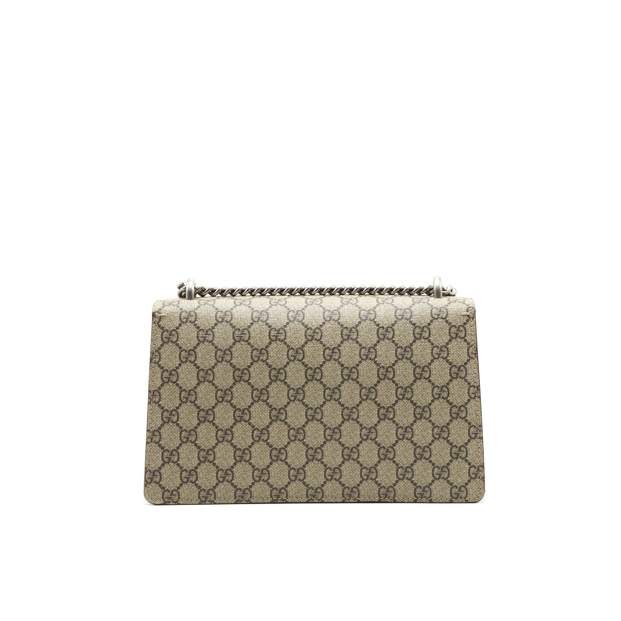 GUCCI SMALL DIONYSUS BAG GG SUPREME CANVAS WITH BEIGE COLOUR