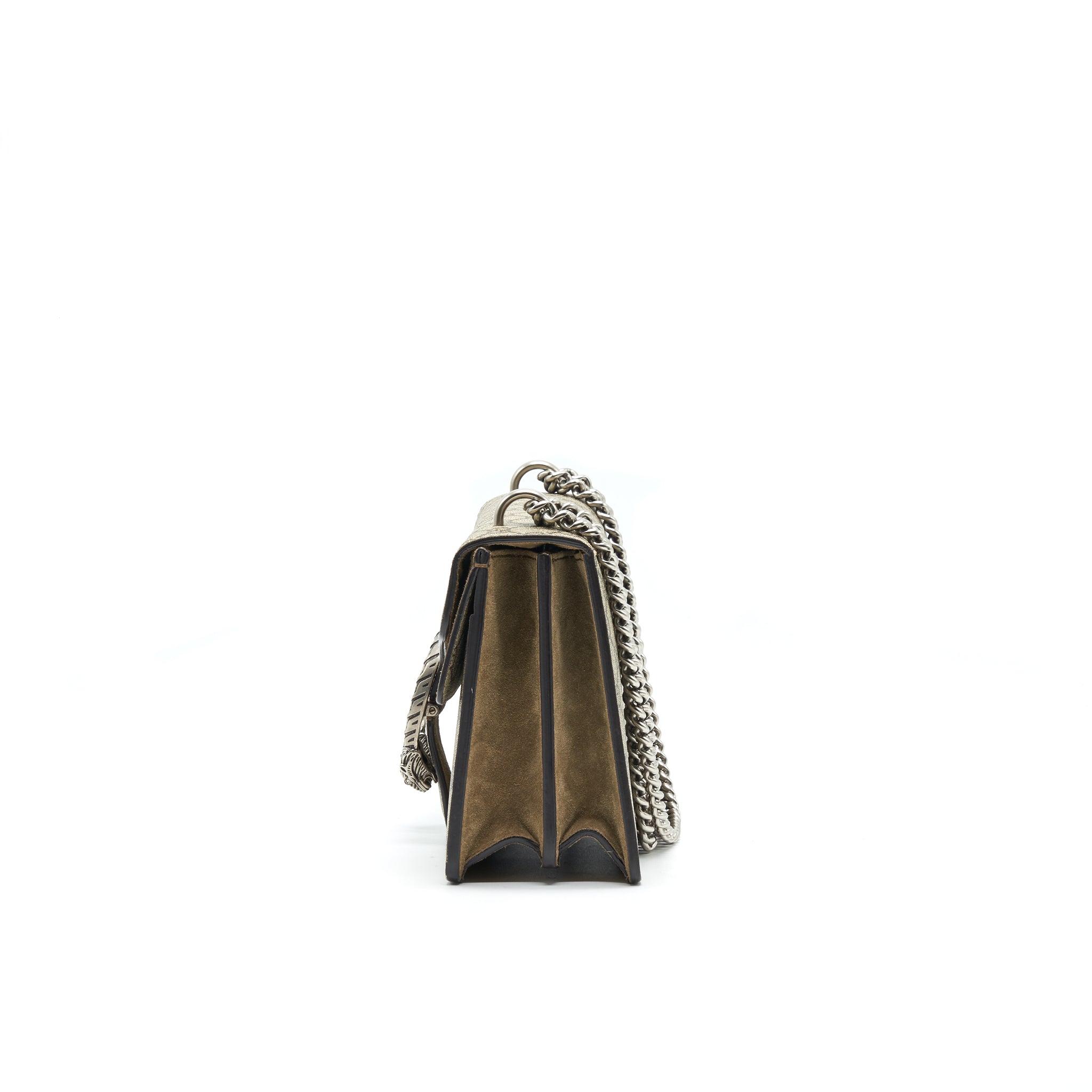 GUCCI SMALL DIONYSUS BAG GG SUPREME CANVAS WITH BEIGE COLOUR