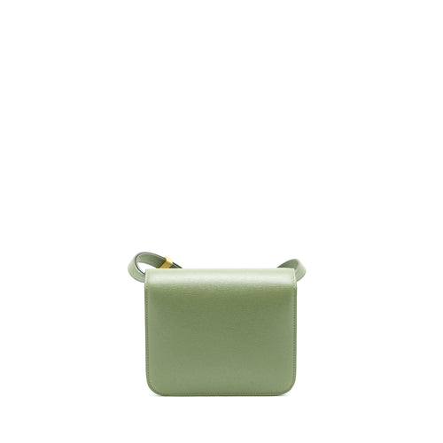 CELINE TEEN BOX CALFSKIN GREEN GHW