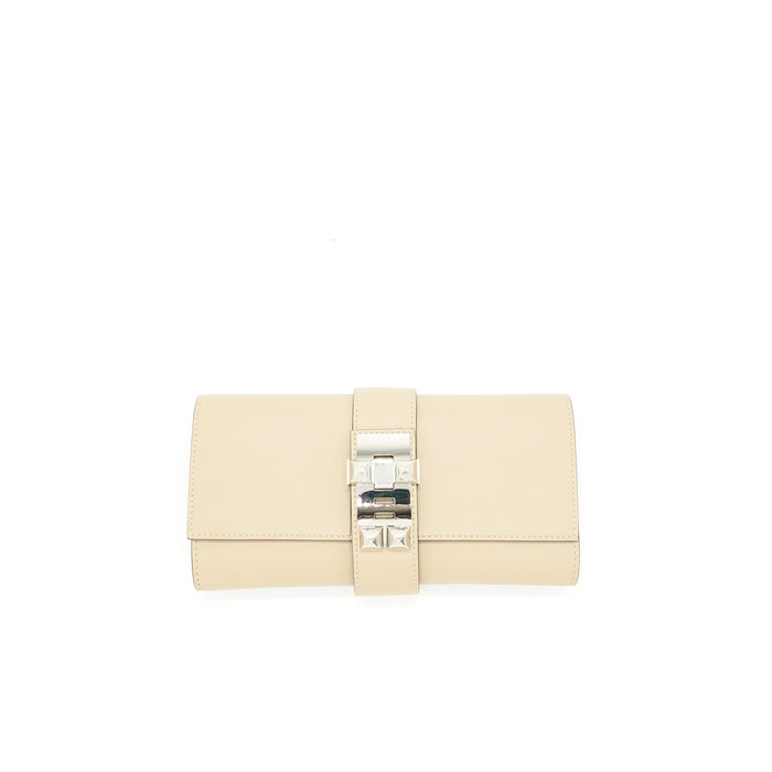 HERMES POCHETTE MEDOR 23 SWIFT LEATHER TRENCH SHW
