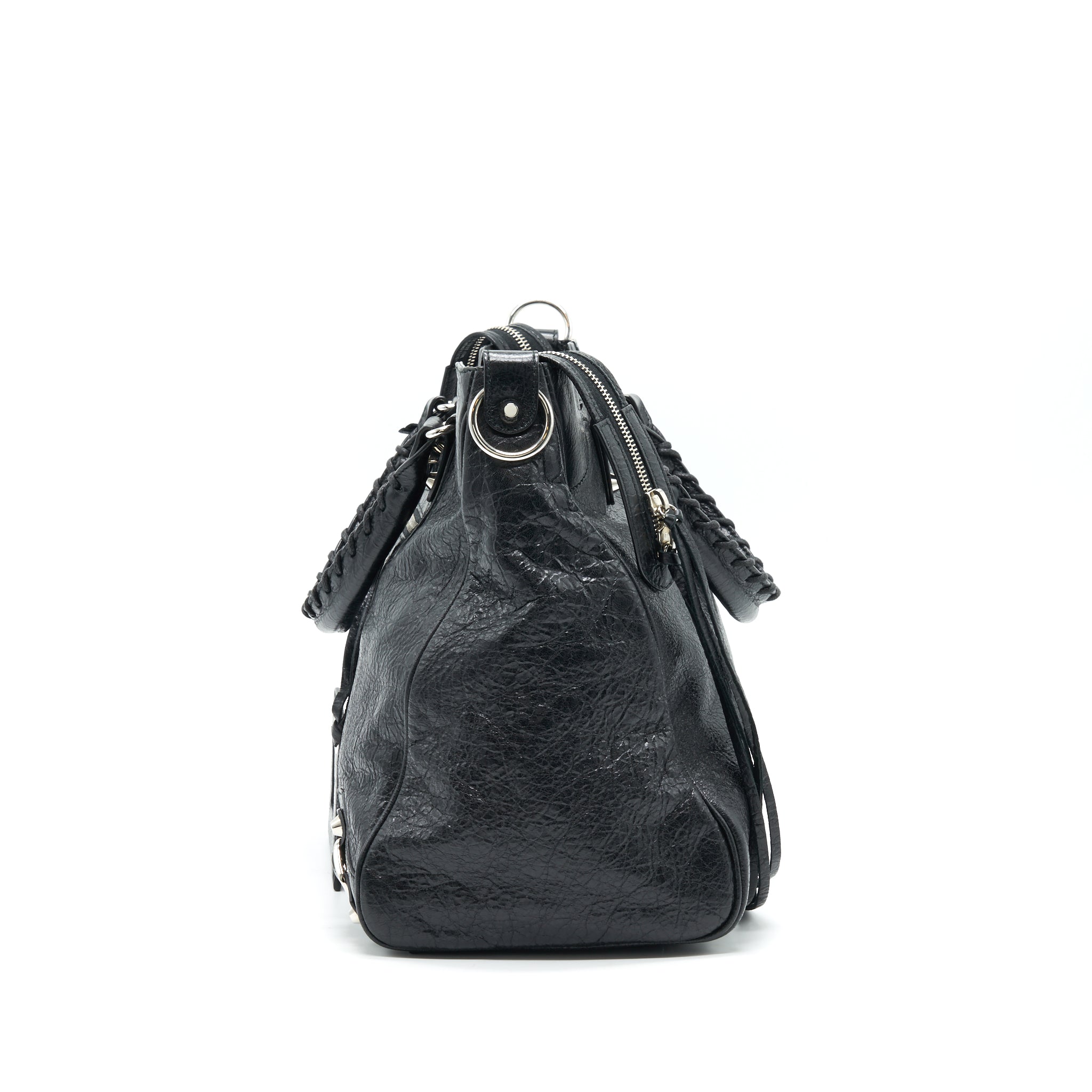 BALENCIAGA SHOULDER HANDBAG IN BLACK IN SHW