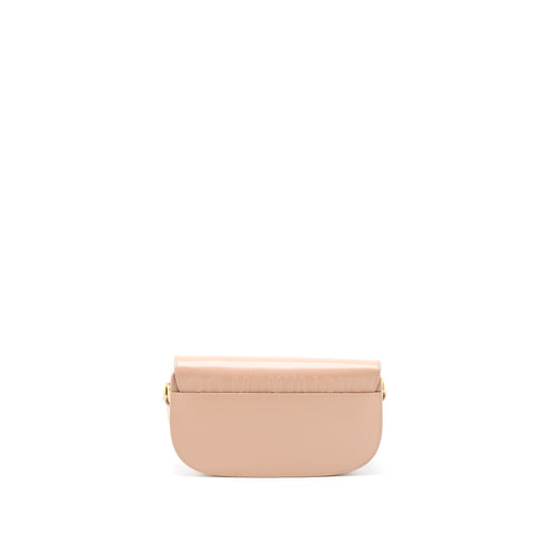 DIOR BOBBY EAST-WEST BAG BOX CALFSKIN LIGHT PINK GHW