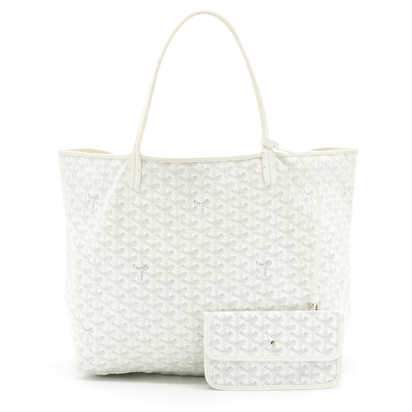 GOYARD SAINT LOUIS TOTE GM WHITE