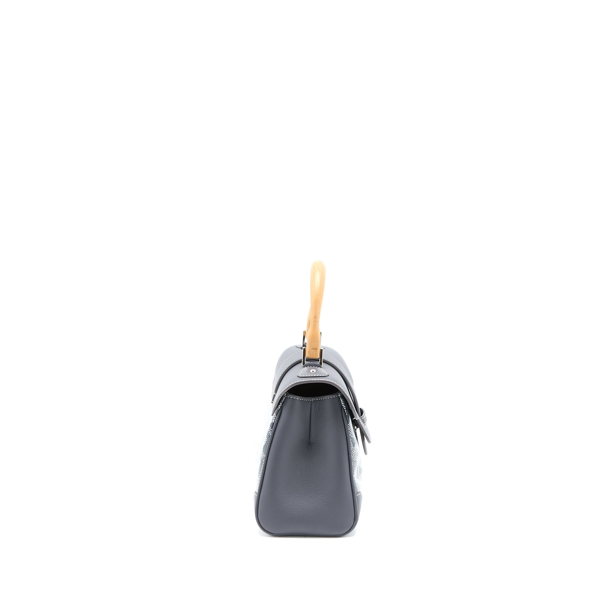 GOYARD MINI SAIGON GOYARDINE CANVAS GREY SHW