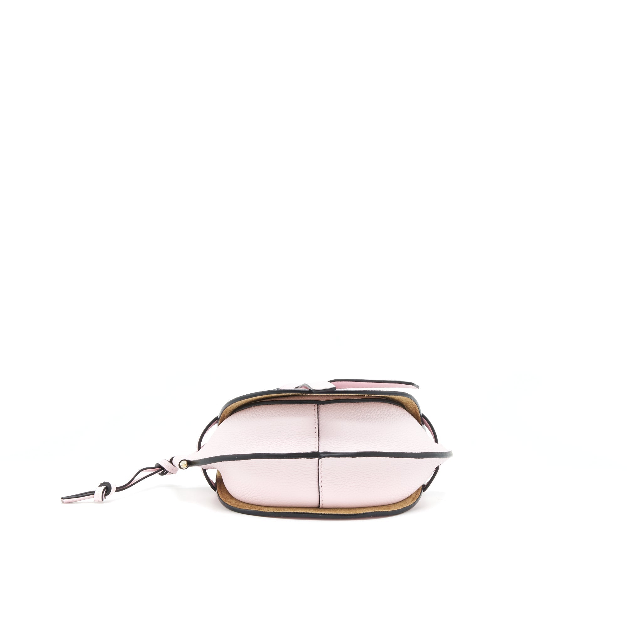 LOEWE MINI GATE BAG GRAINED CALFSKIN ICY PINK