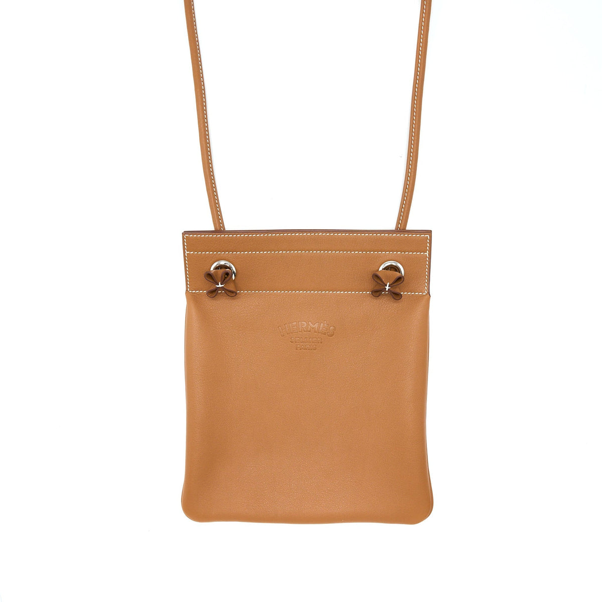 HERMES ALINE MINI SHORT STRAP CHERI GOLD SHW