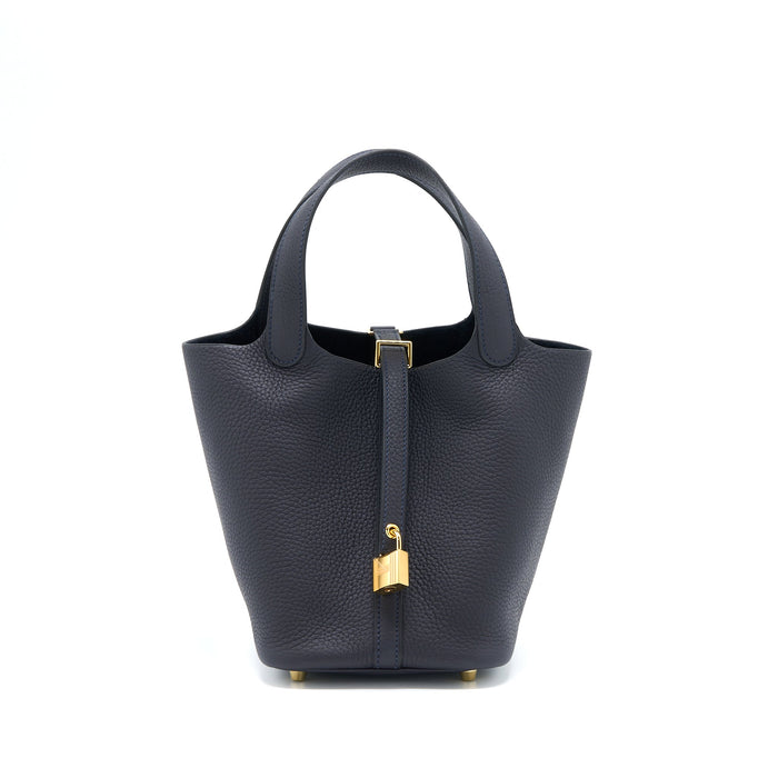 HERMES PICOTIN 18 CLEMENCE CABAN GHW