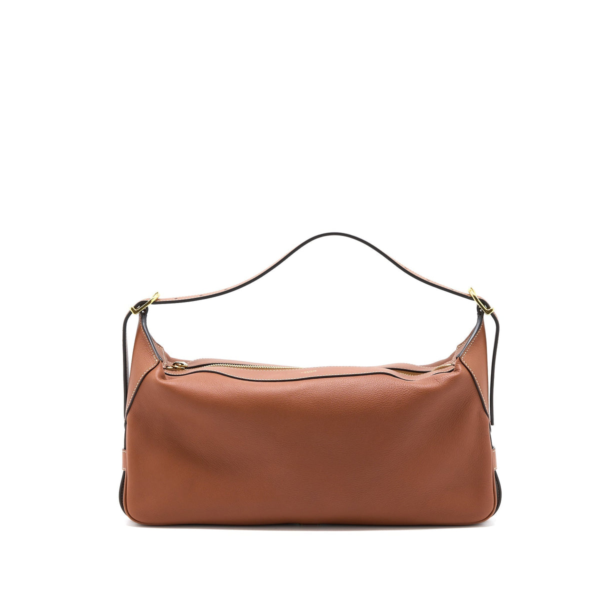 CELINE MEDIUM ROMY BAG IN SUPPLE CALFSKIN TAN GHW