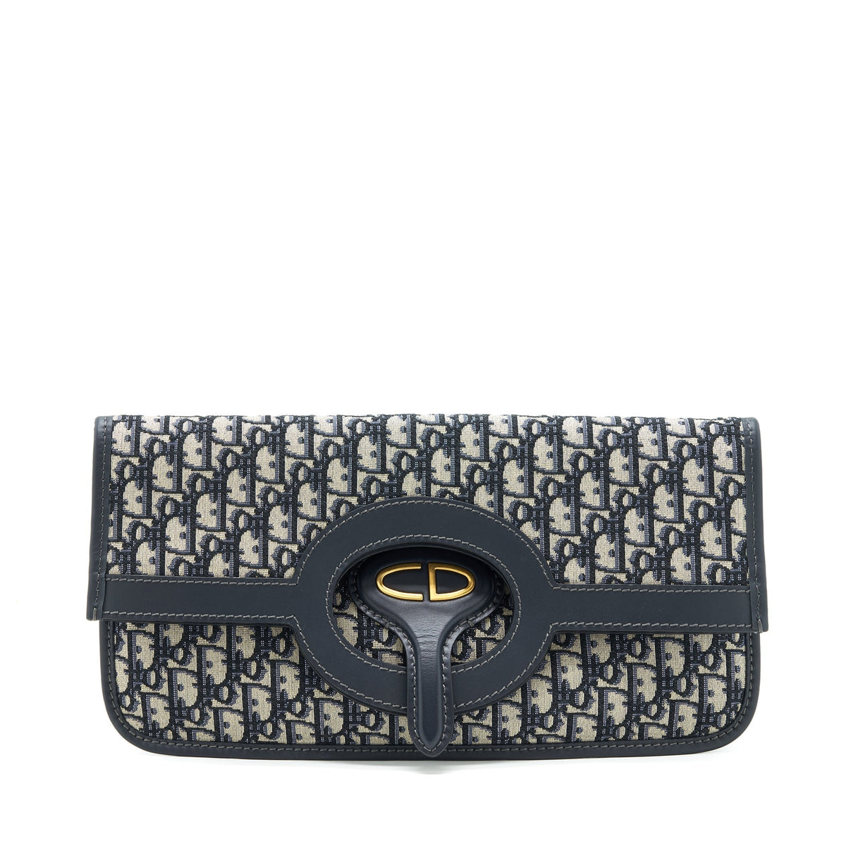 DIOR FOLDER CLUTCH OBLIQUE CANVAS