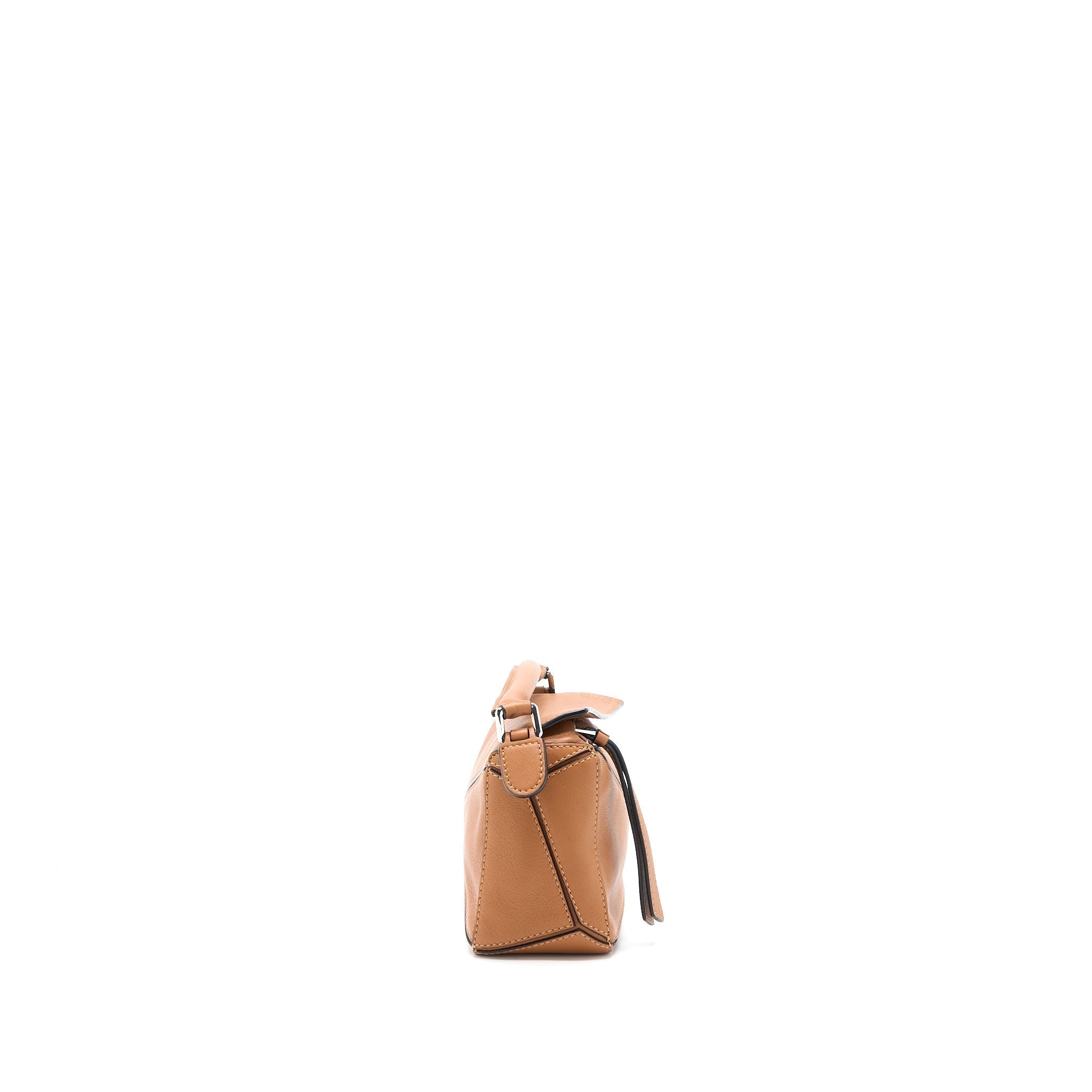 LOEWE MINI PUZZLE BAG CALFSKIN TAN SHW