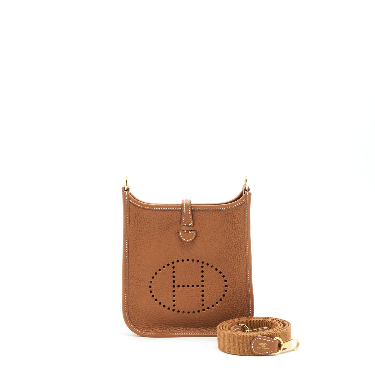HERMES MINI EVELYNE 16 GOLD  GHW