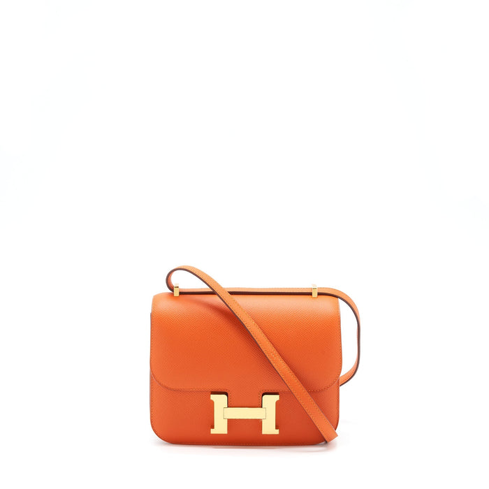 HERMES MINI CONSTANCE EPSOM 9J FEU GHW