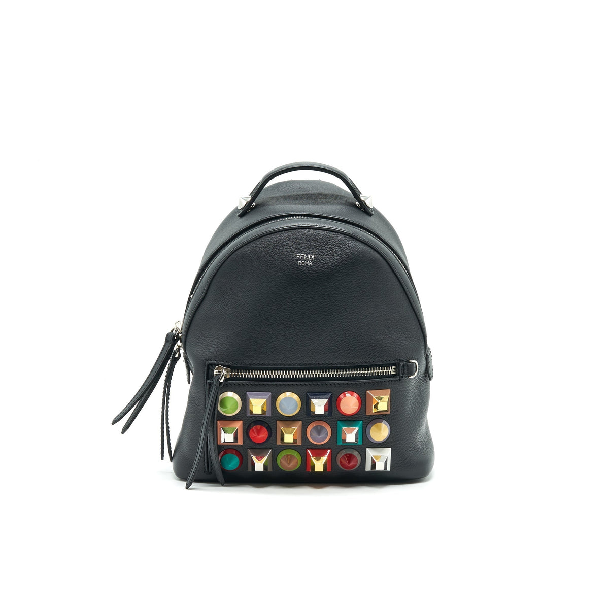 FENDI ZAINO MINI BACKPACK NERO