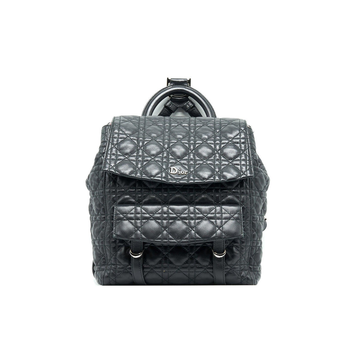 CHRISTIAN DIOR BLACK BACKPACK