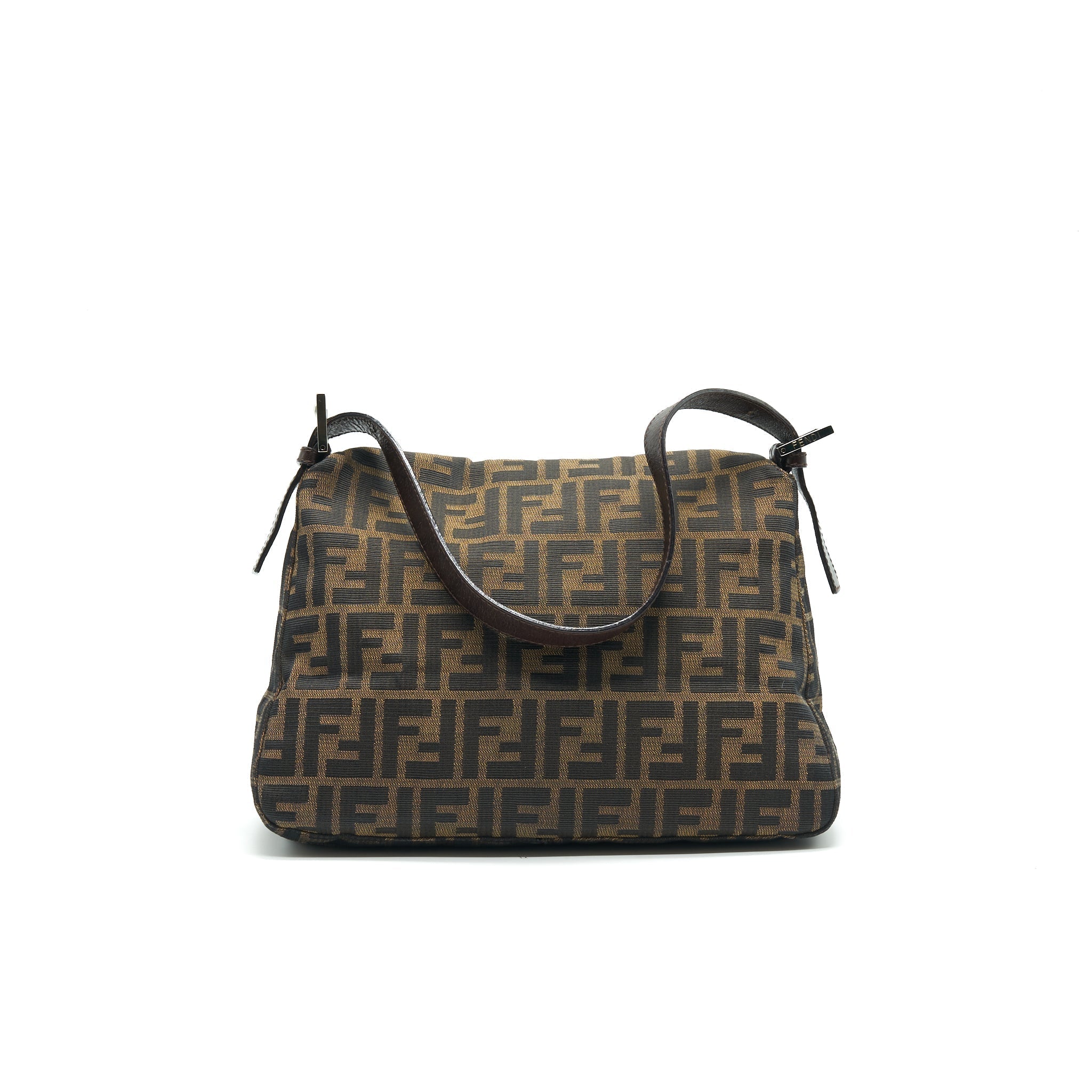 FENDI VINTAGE ZUCCA MAMMA BAGUETTE BAG
