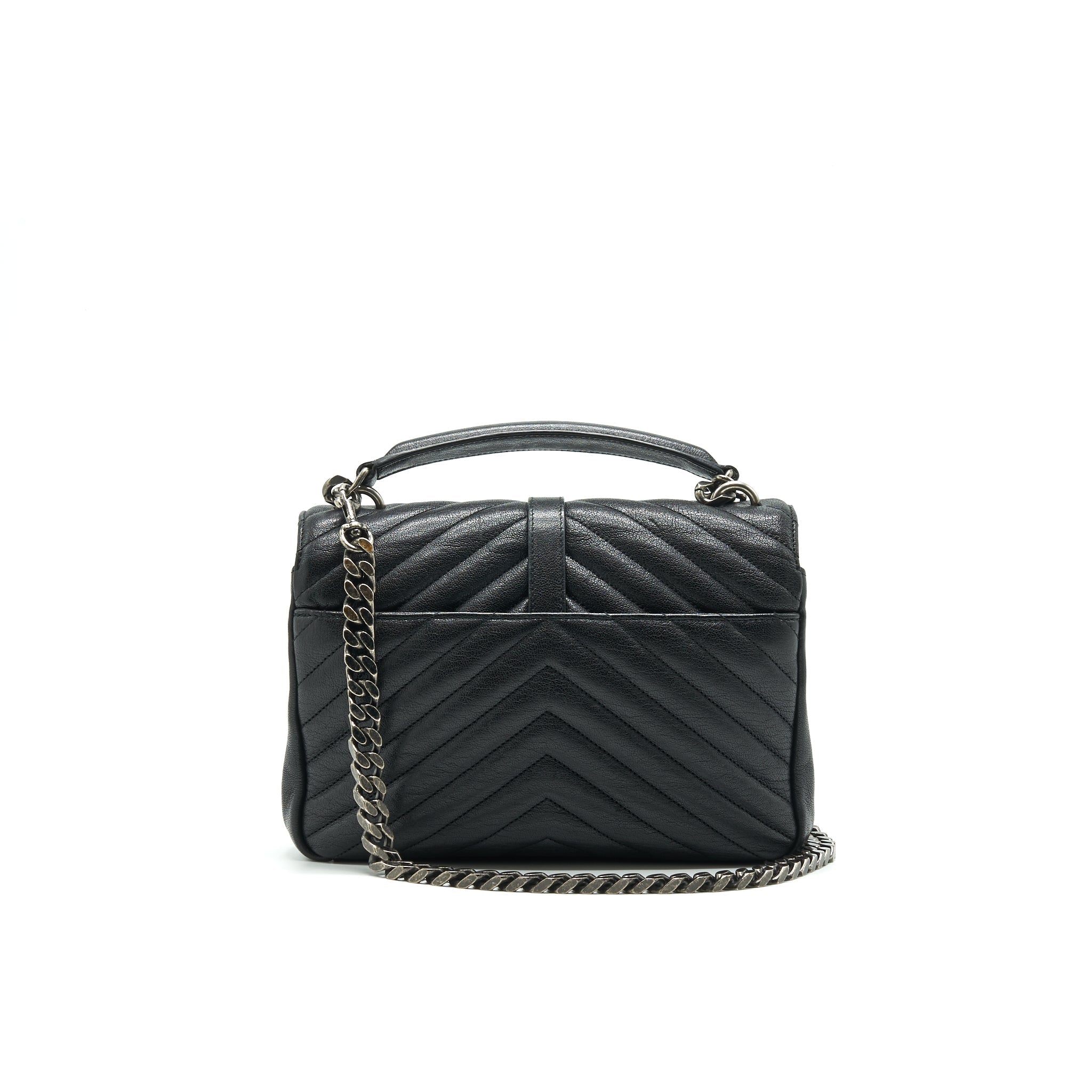SAINT LAURENT / YSL CHEVRON MONOGRAM BAG LIMITED EDITION