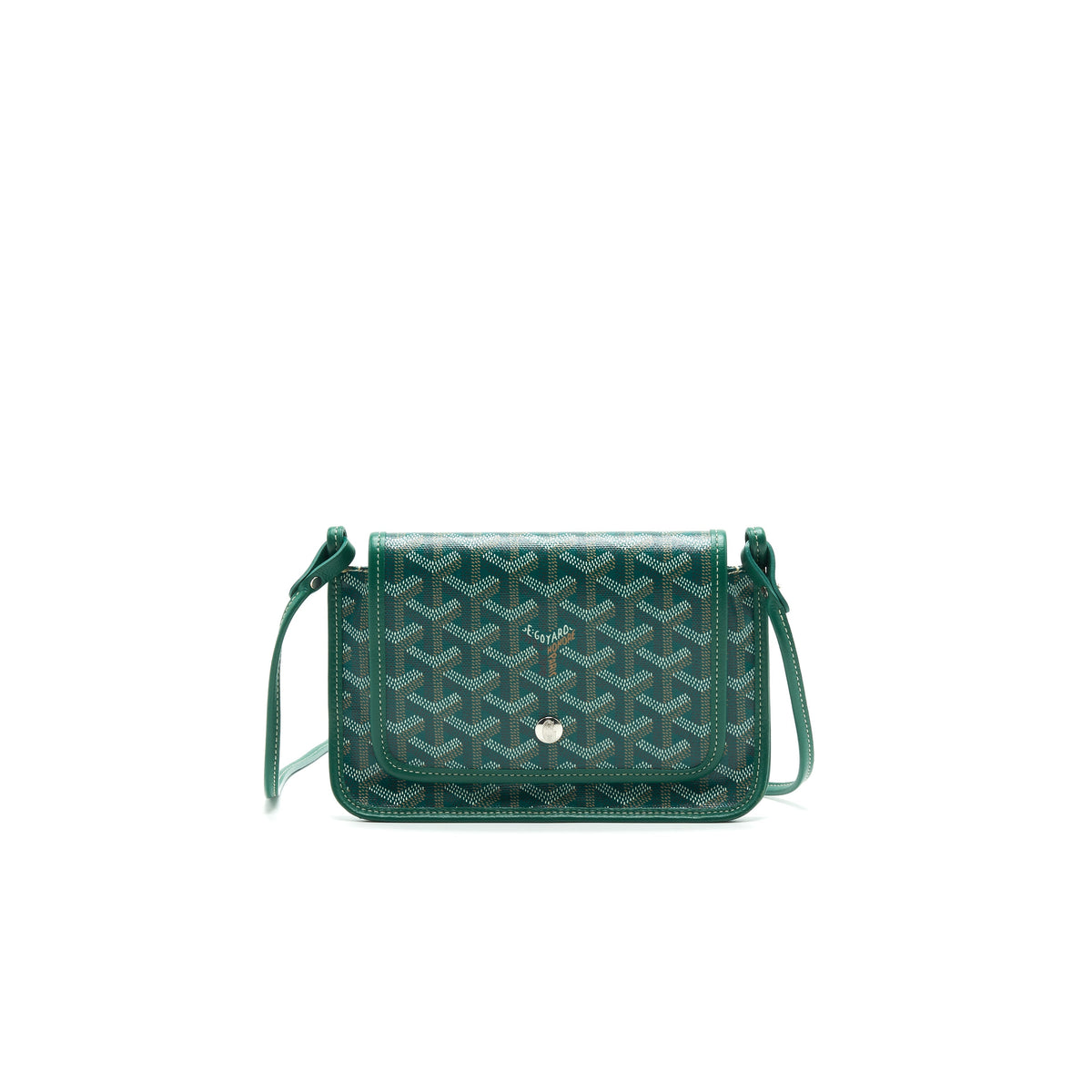 GOYARD PLUMET CROSSBAG WALLET CLUTCH GREEN