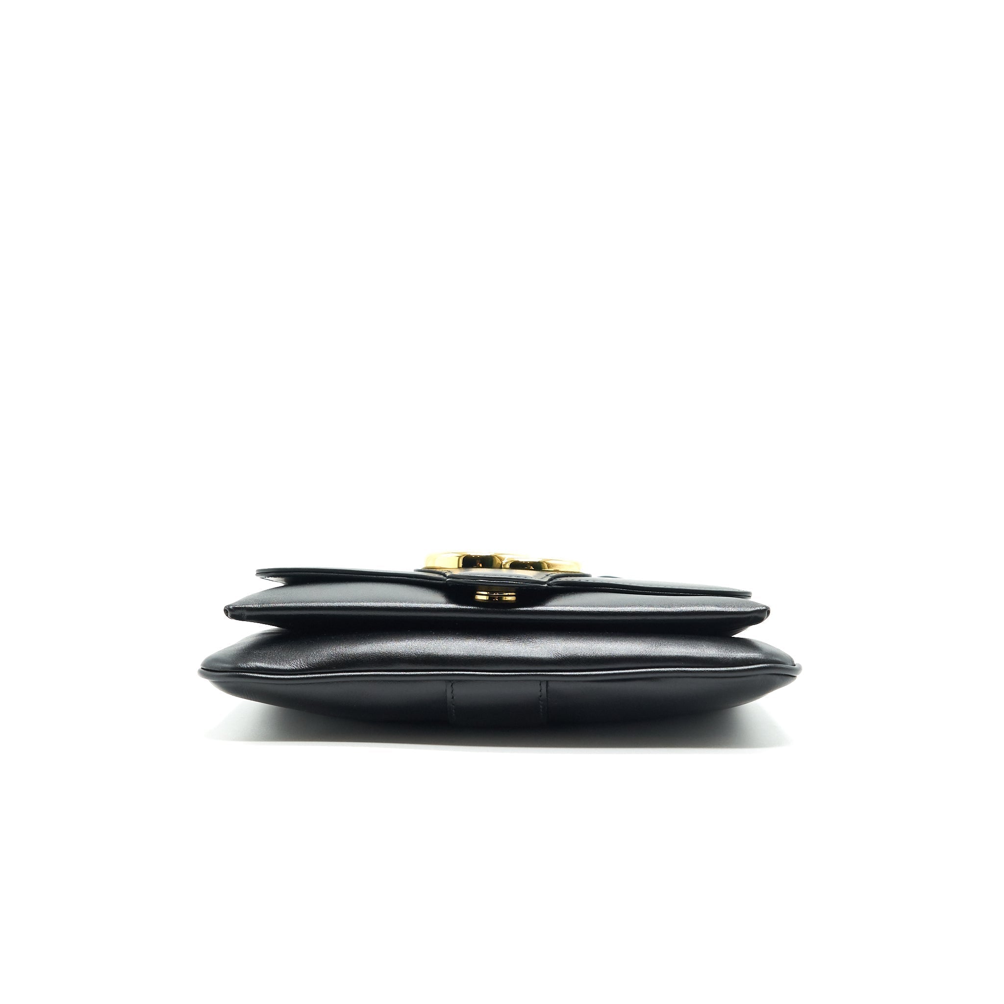 GUCCI ARLI SMALL SHOULDER BAG BLACK GHW