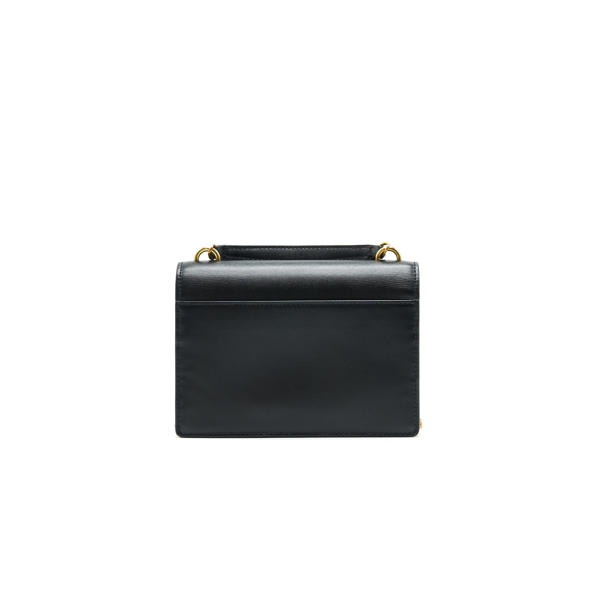 SAINT LAURRNT SUNSET CHAIN WALLET BLACK GHW