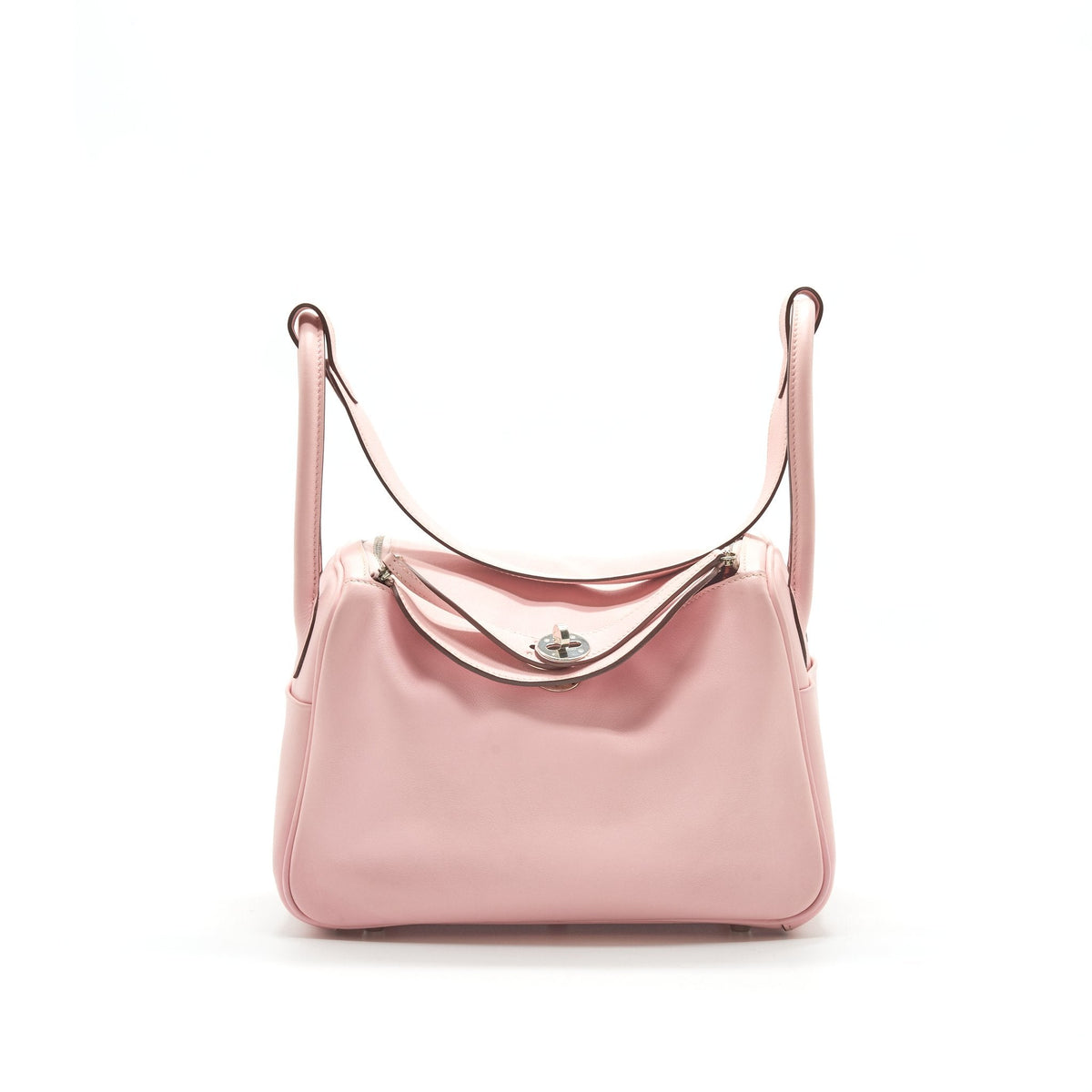 HERMES LINDY 26 SWIFT LEATHER ROSE SAKURA SHW
