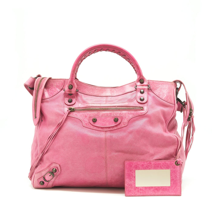 BALENCIAGA LARGE TOTE BAG PINK