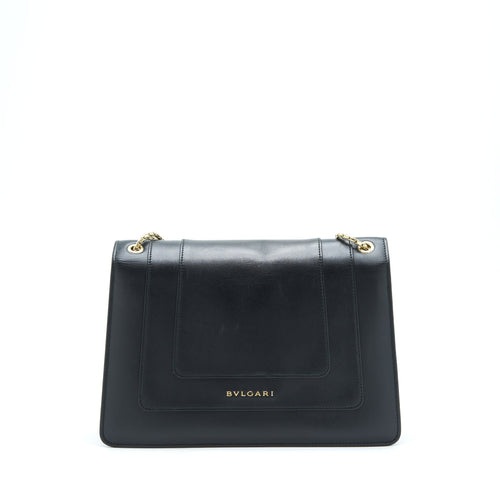BVLGARI SERPENTI SHOULDER BAG BLACK