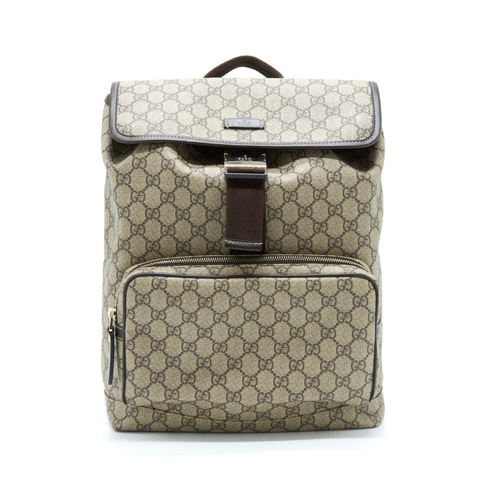 GUCCI BACKPACK GG SUPREME CANVAS GHW