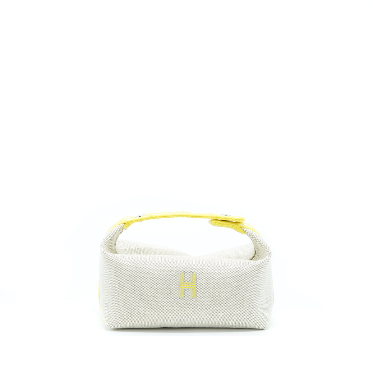 HERMES BRIDE-A-BRAC CASE, SMALL MODEL JAUNE CITRON