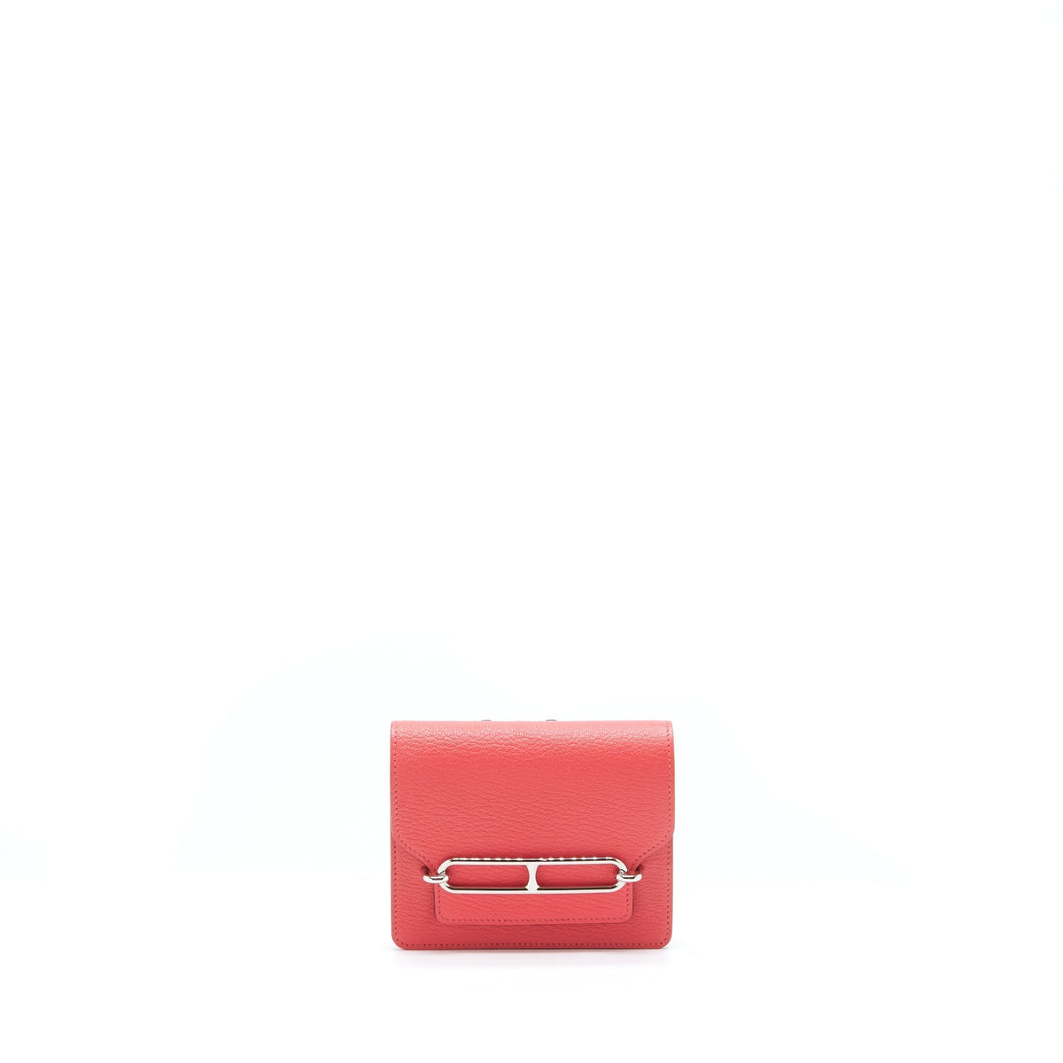 HERMES ROULIS SLIM EVERCOLOR ROSE TEXAS SHW