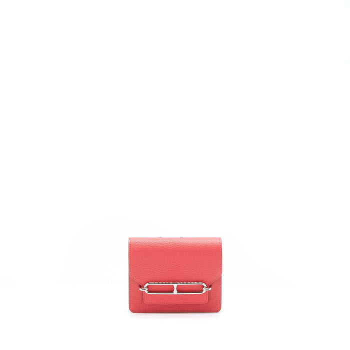 HERMES ROULIS SLIM EVERCOLOR ROSE TEXAS SHW
