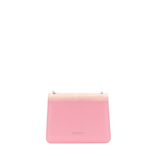 BVLGARI SERPENTI FOREVER CROSSBODY BAG GAULCHAT AND CALFSKIN LIGHT PINK LGHW