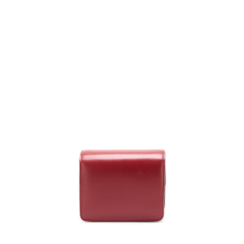 CELINE SMALL CLASSIC BAG IN BOX CALFSKIN RED GHW
