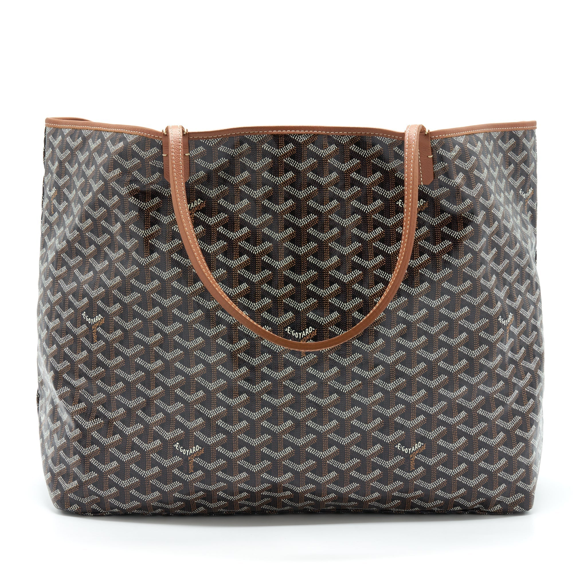 GOYARD SAINT LOUIS TOTE GM BROWN/MULTICOLOUR