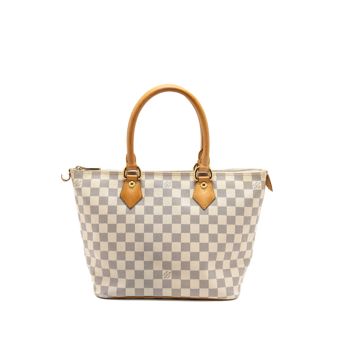 LOUIS VUITTON SALEYA MM DAMIER AZUR CANVAS GHW